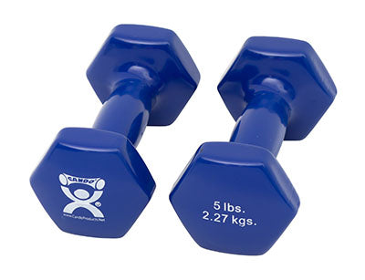 CanDo Vinyl Coated Dumbbells