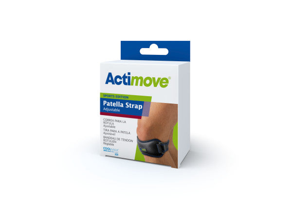 Actimove Patella Strap Adjustable Universal, Black