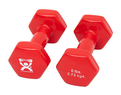 CanDo Vinyl Coated Dumbbells