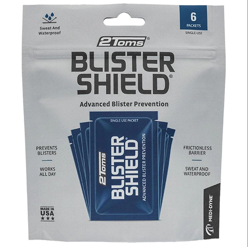 2Toms Blistershield Blister Prevention Packets, 6-Pack