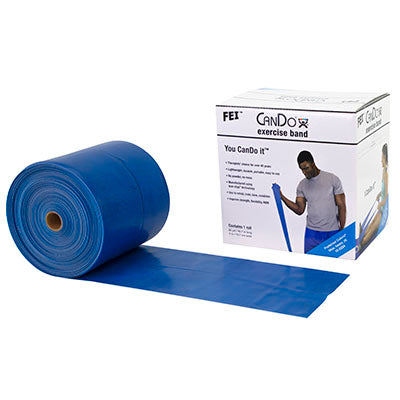 CanDo® Low Powder Exercise Band Rolls