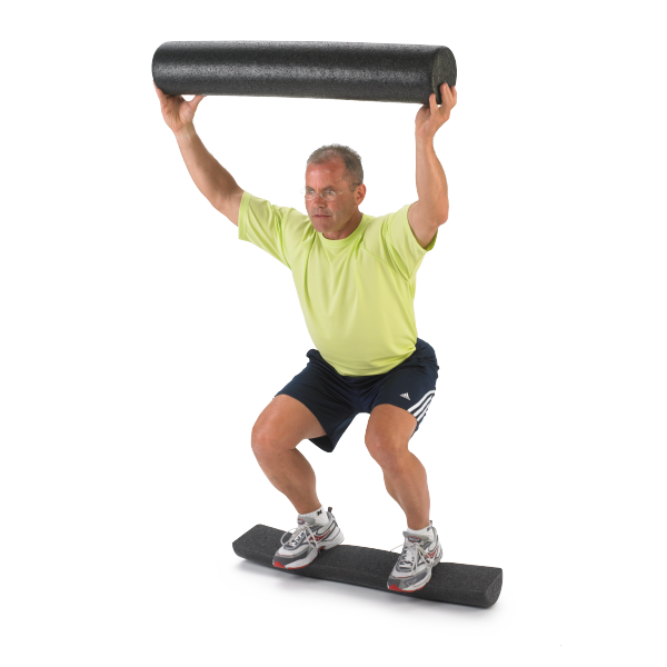 OPTP® Black AXIS® Firm Foam Rollers