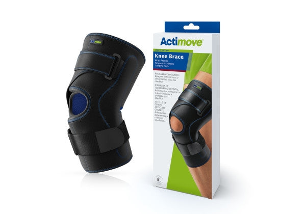 Actimove Knee Brace, Wrap Around, Polycentric Hinges, Condyle Pads