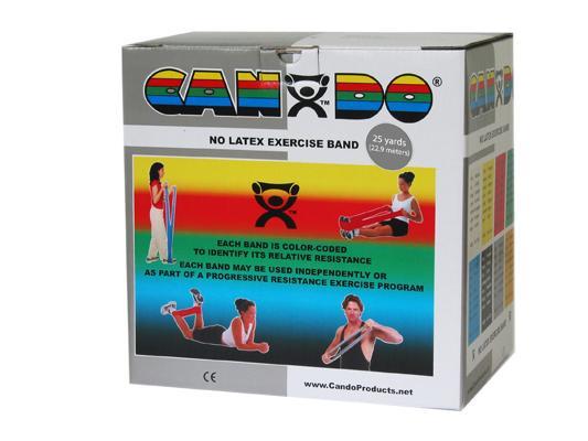 CanDo Latex Free Exercise Band Rolls