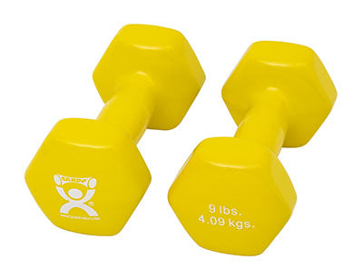 CanDo Vinyl Coated Dumbbells