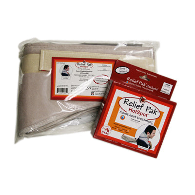 Relief Pak® HotSpot® Moist Heat Pack and Cover Set