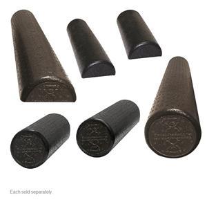 CanDo Black Composite Foam Rollers