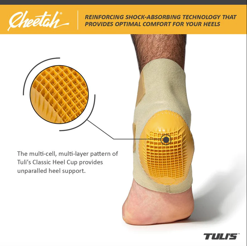 Tuli's® Cheetah® Heel Cup With Compression Sleeve