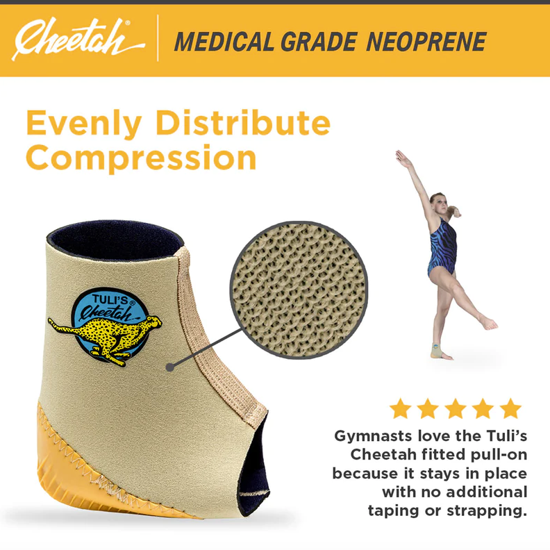 Tuli's® Cheetah® Heel Cup With Compression Sleeve