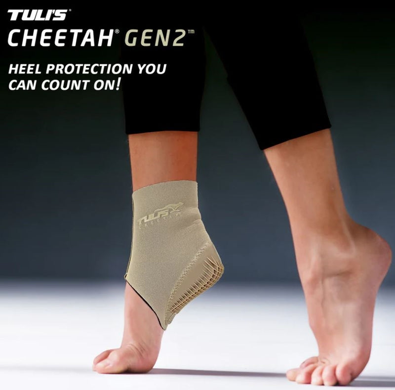 Tuli's® Cheetah® Gen2™ Heel Cup With Compression Sleeve (Fitted Youth)