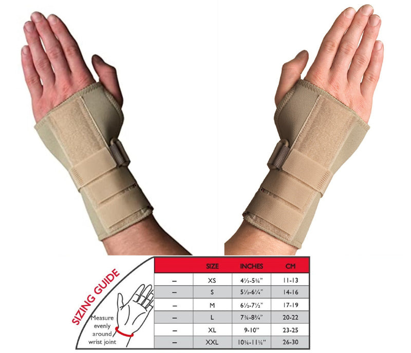 Thermoskin Carpal Tunnel Brace with Dorsal Stay